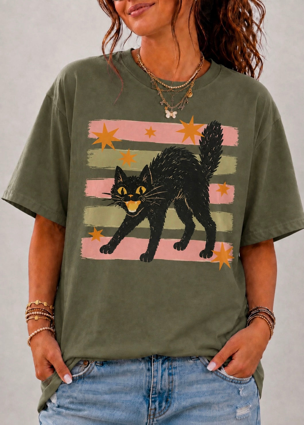 Spooky Kitty — Organic Tee