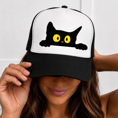 Black Cat — Trucker Hat