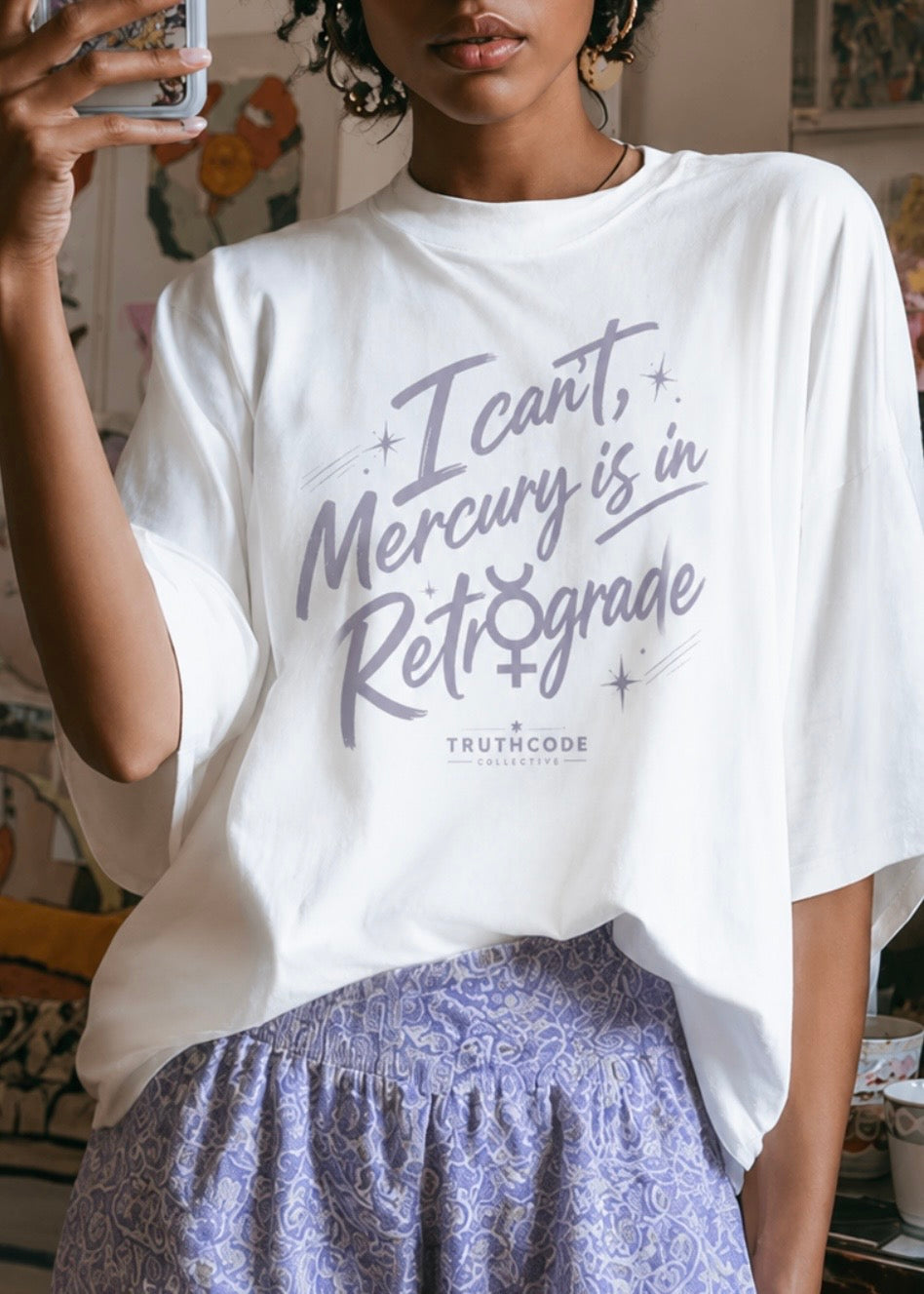 Mercury Retrograde — Organic Tee