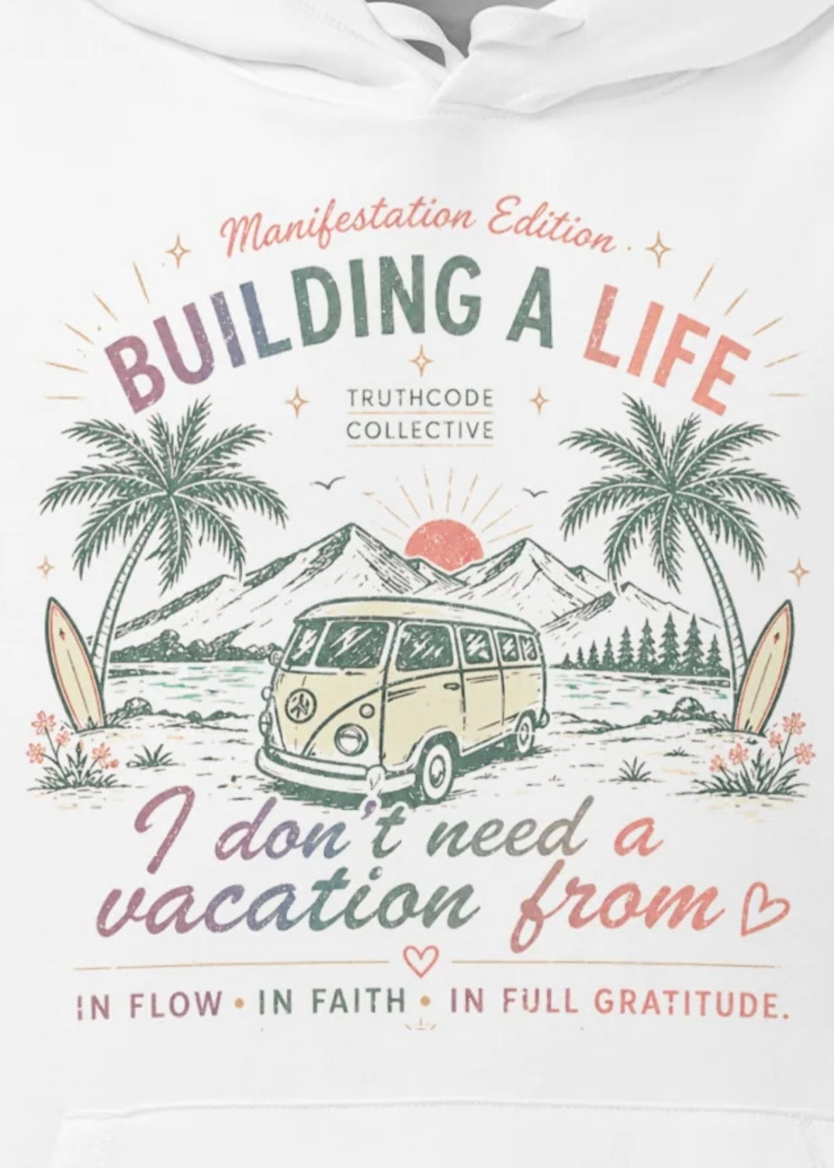 Building a Life — Organic Hoodie