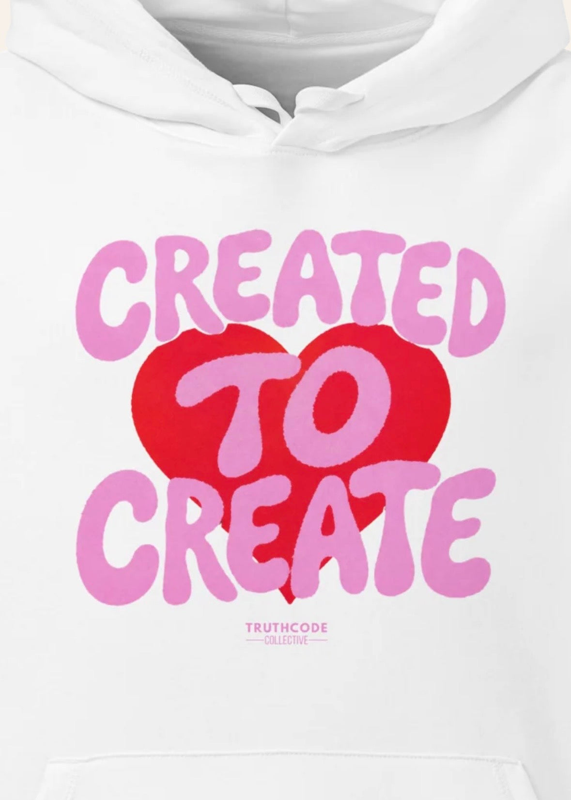 Created to Create — Organic Hoodie