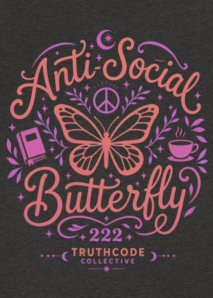 Anti-Social Butterfly — Organic Tee