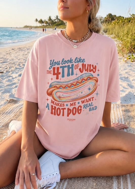 4th of July — Organic Tee