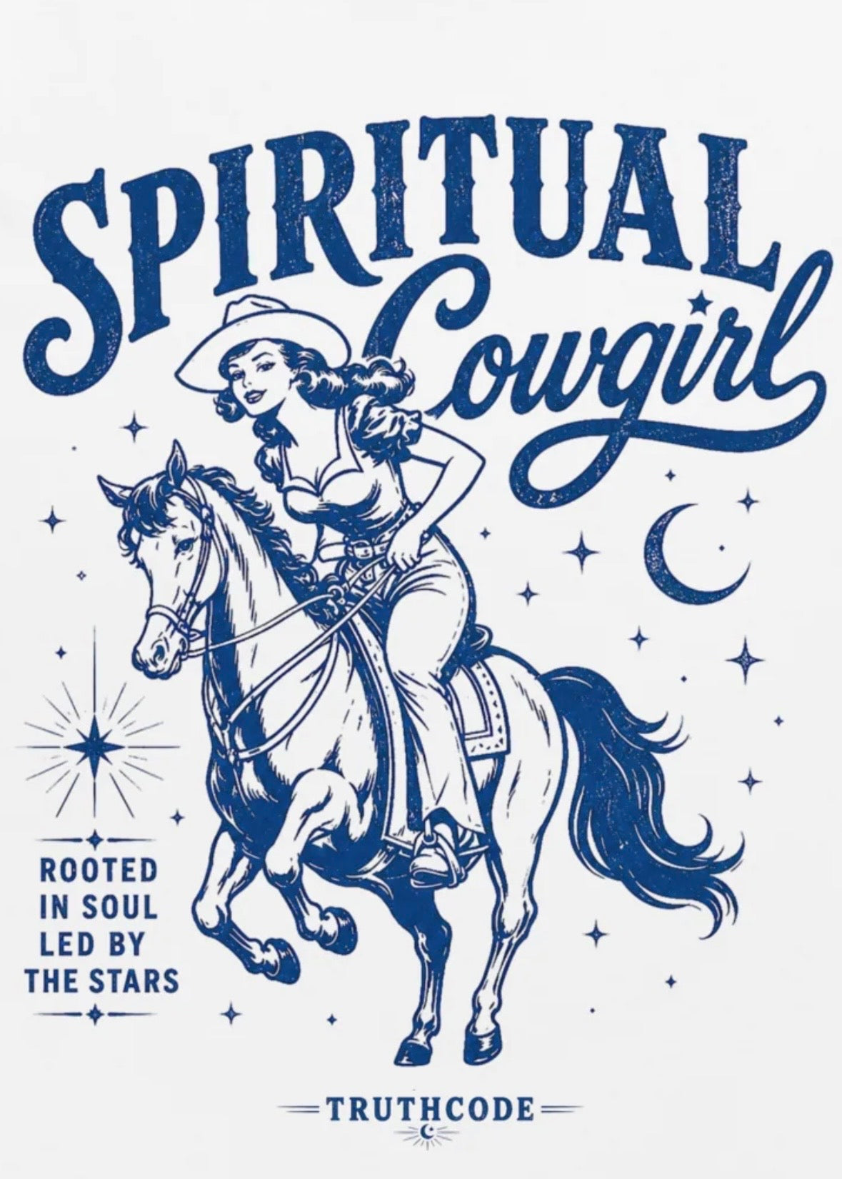 Spiritual Cowgirl — Organic Tee
