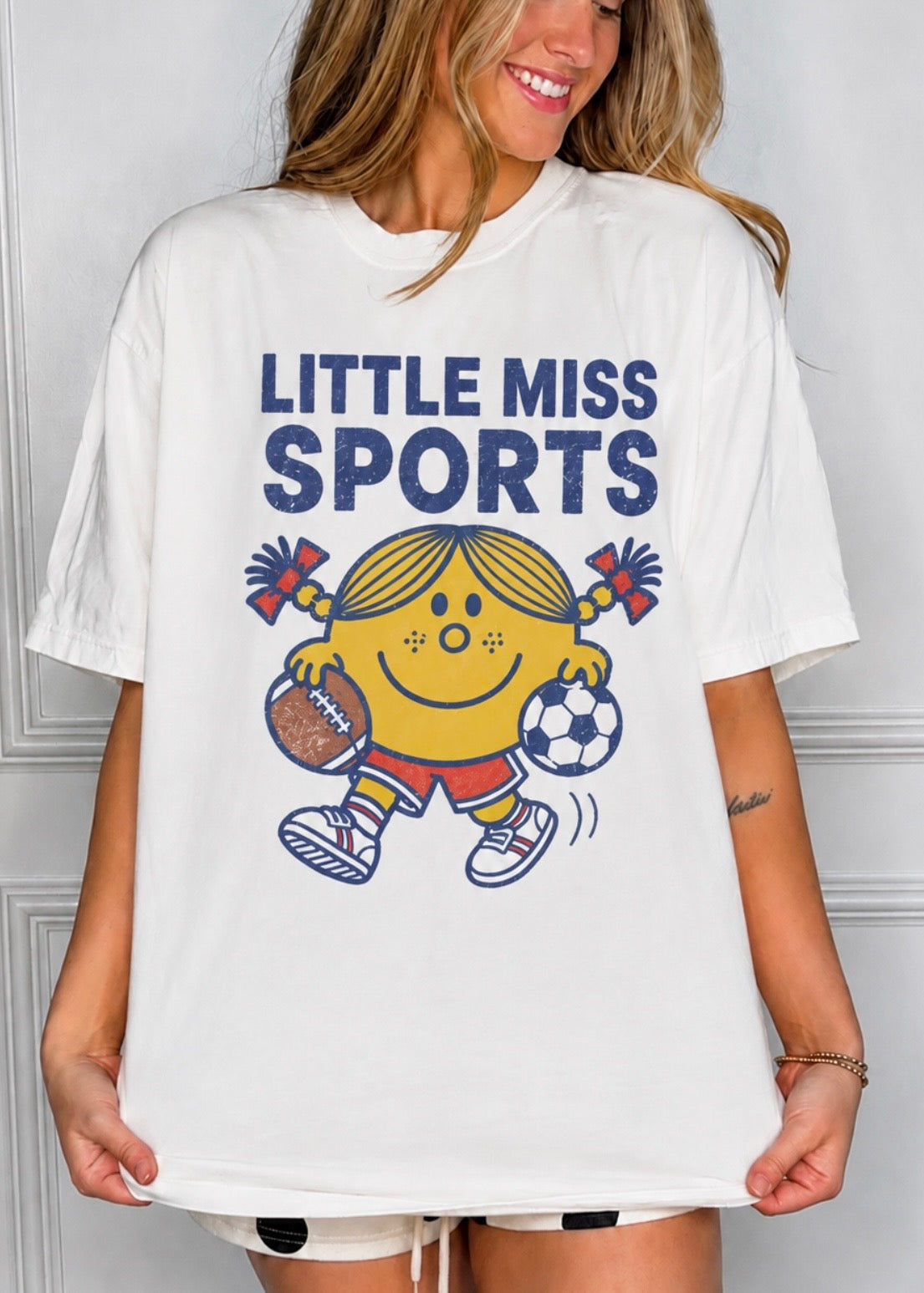 Little Miss Sports — Organic Tee