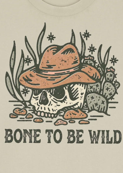 Bone To Be Wild — Vintage Organic Tee