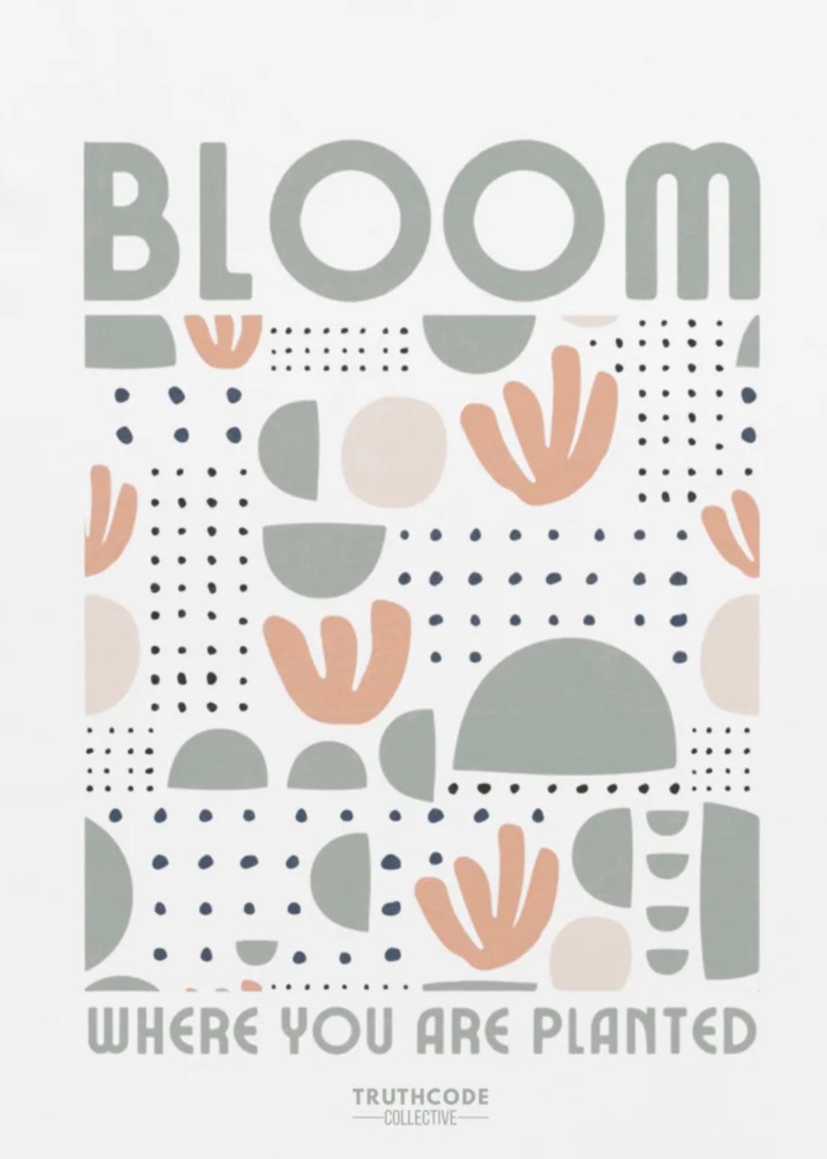 Bloom Where You're Planted — Organic Tee