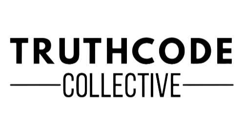 Logo with text reading 'Truthcode Collective'